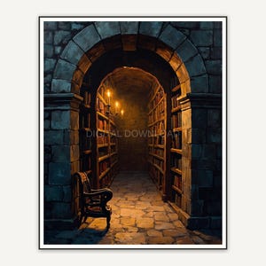 Halloween printable wall art design from the 118 print bundle shown framed