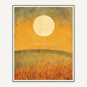 Halloween printable wall art design from the 120 print bundle shown framed