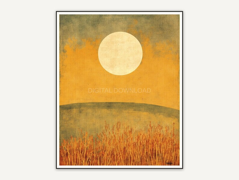 Halloween printable wall art design from the 120 print bundle shown framed