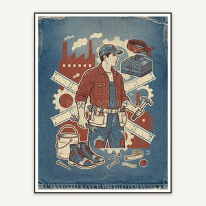 americana lunch pail artwork