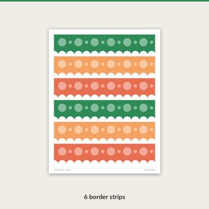 Curious Minds scalloped bulletin board border strips