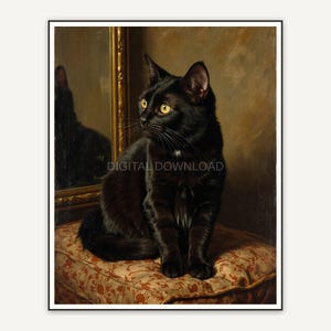 Halloween printable wall art design from the 120 print bundle shown framed