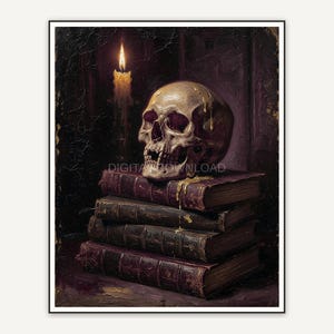 Halloween printable wall art design from the 120 print bundle shown framed