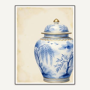 Willow branch porcelain vessel
