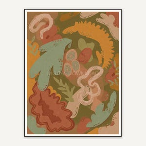 Ochre and earth tone boho form two