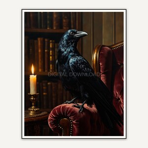 Halloween printable wall art design from the 120 print bundle shown framed