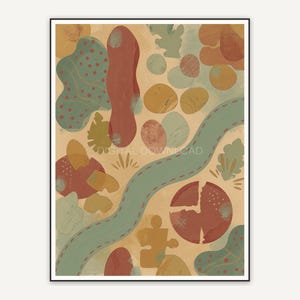 Warm neutral boho shape seven