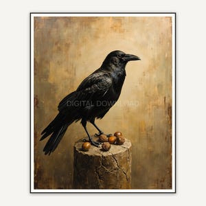 Halloween printable wall art design from the 120 print bundle shown framed