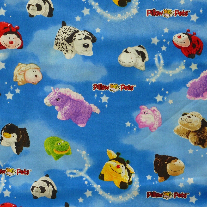 Pillow Pets Allover Pets in Clouds by Print Concepts 8600103 Etsy