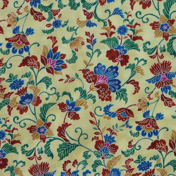 Jakarta von Hoffman J8692 Abstrakt Orientalisch Floral