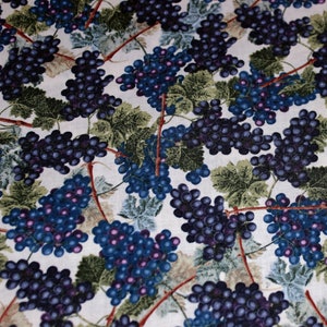 Wine & Cheese by Whistler Studios for Windham Fabrics Cotton Print Fabric # 34198 - OOP