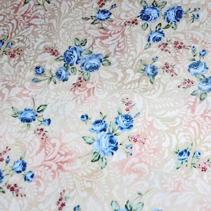 Nicole&#39;s Garden by Anna Fishkin for Red Rooster Fabrics, 15937 Cotton Print Fabric - OOP