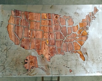 Metal United States Map Etsy - Il 340x270.2296549015 D6jk