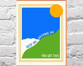 Keep On Keeping On card