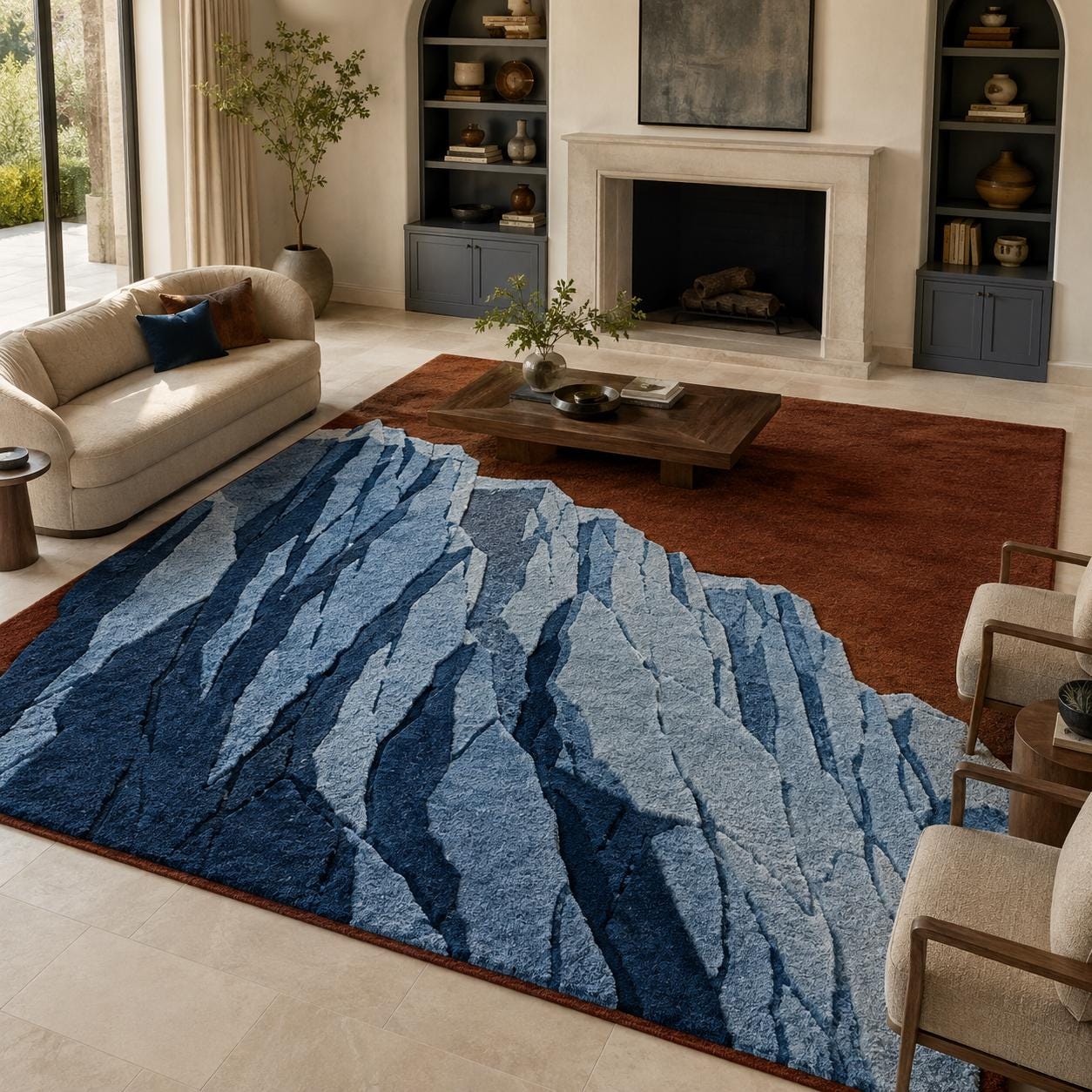 Mountain Scape Rugs - Etsy