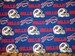 BUFFALO BILLS   - Nfl Football Fabric 1 Yard Piece BLUE 100% Cotton 36' x 58' 
