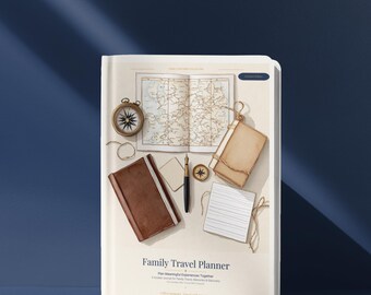 Family Travel Planner Printable — Complete 40-Page Premium Edition with 7 Specialist Guides — PDF Family Holiday Planner with Travel Plan B