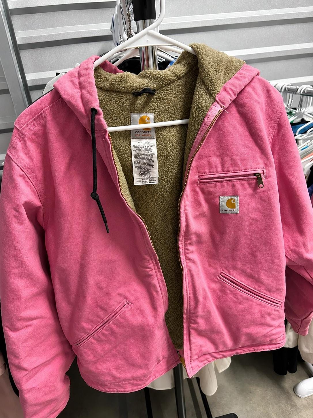 Vintage pink carhartt jacket - Etsy 日本