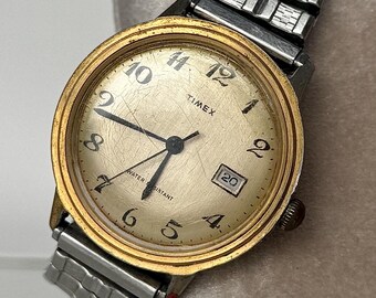 Vintage Timex Self Winding Watch Spring Wound Mechanical 