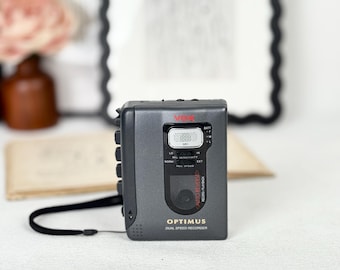 Optimus VOX Dual Speed Recorder CTR-114 | Vintage RadioShack | 1980s Portable Tape Recorder