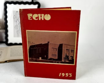 Echo 1953 Paulding High School Yearbook | Vintage Ohio Yearbook