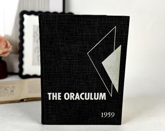 The Oraculum 1959 Defiance College Yearbook | Vintage Ohio College Year Book