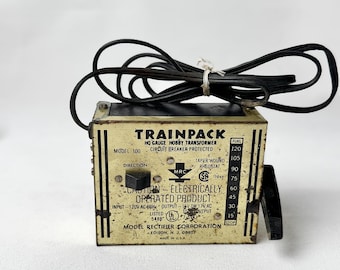 Vintage MRC Trainpack Model 100 | HO Gauge Hobby Transformer