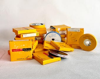 Vintage Kodak Super 8 Movie Film Reels Lot | 1970s 1980s Home Movies | Used Kodachrome Super8 Film Collection | Family Footage