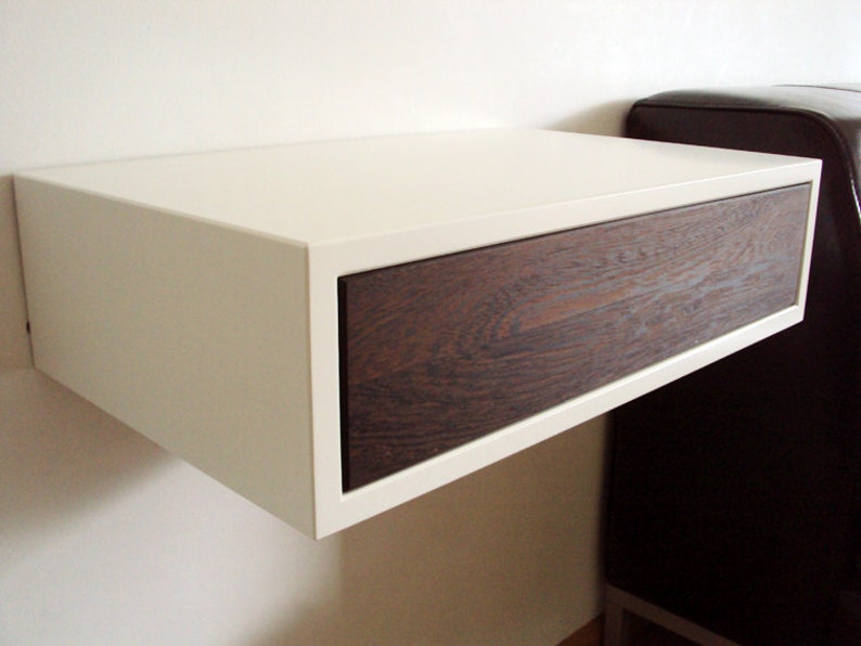 Wenge wall drawer image 1