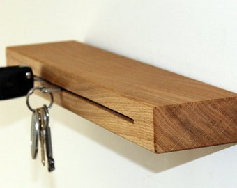 Oak key rack