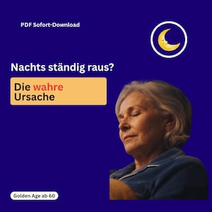PDF para un descanso nocturno reparador | ¿Te levantas constantemente por la noche? Duerme plácidamente a partir de los 60 años: protocolo de 4 pasos contra la micción nocturna | Guía imprimible