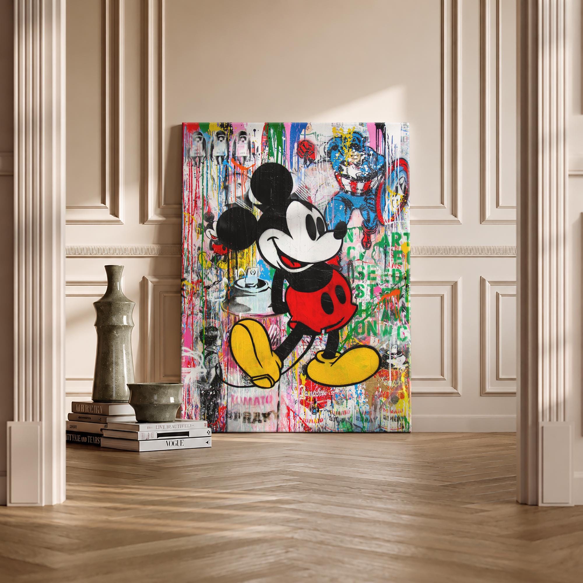 Mickey Mouse Banksy - Etsy