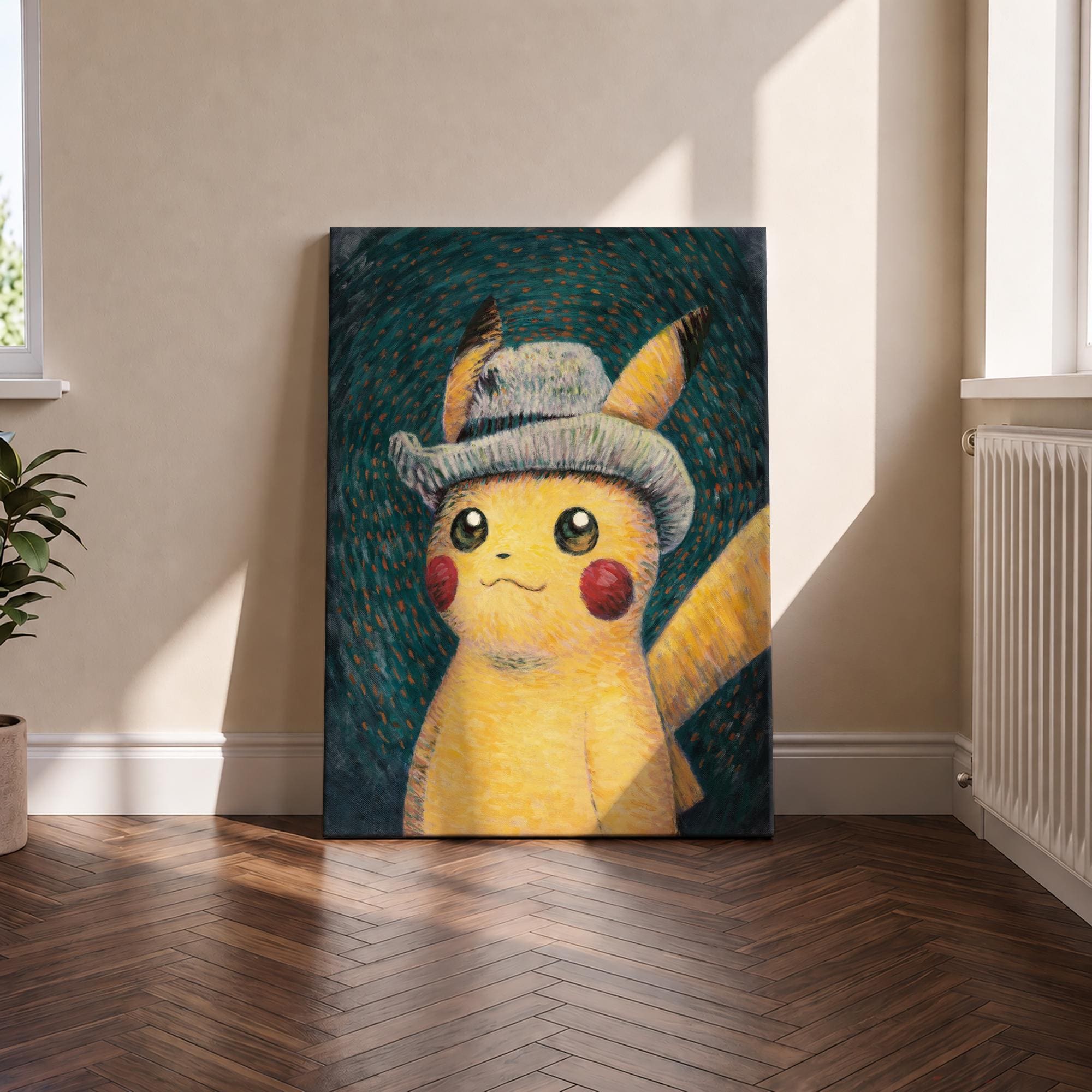 Pikachu painting - Etsy 日本
