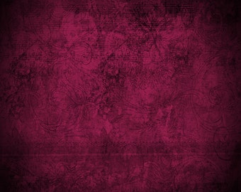 Burgundy Vintage Digital Scrapbooking Paper