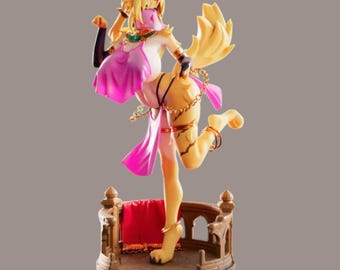 Zenless Zone Zero Pulchra Fellini - Modelo para impresión 3D - Kit de figura de chica gato anime