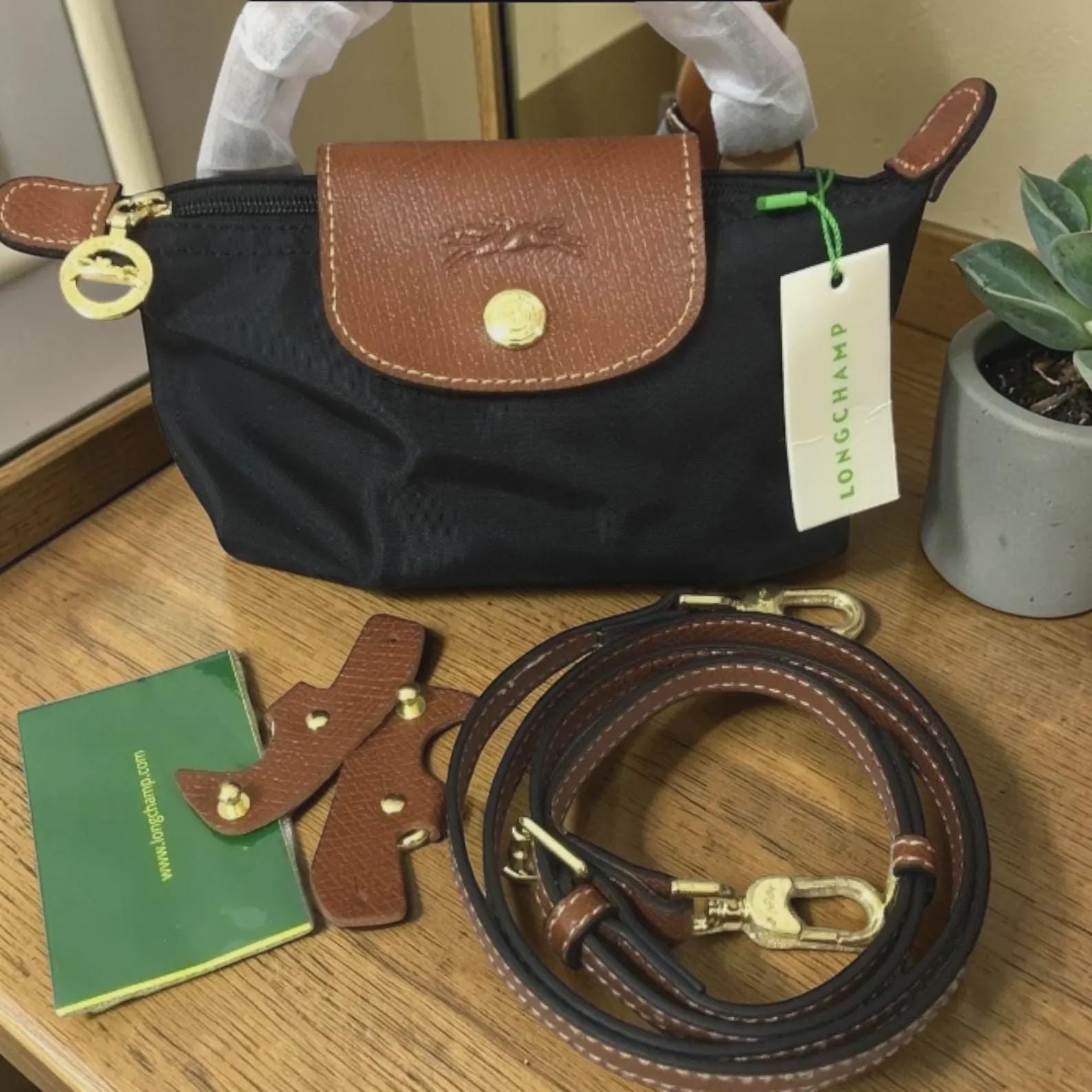 Le Pliage Collection M ショッピングバッグ - ファブリック 