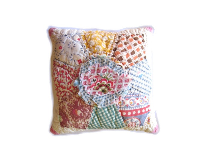 Vintage Quilt Pin Cushion or Mini Quilt Pillow S1 Etsy