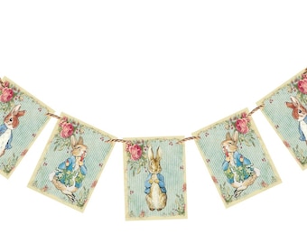 Peter Rabbit Banner Peter Rabbits Decoration For Home Decor Baby Shower Birthday  Banner  #5