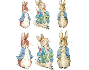2.5"-4" BEATRIX POTTER MOUSE OVAL CHARACTER CUSTOM HEAT TRANSFER IRON ON 2.5"-4" BEATRIX POTTER MOUSE OVAL CHARACTER CUSTOM HEAT TRANSFER IRON ON