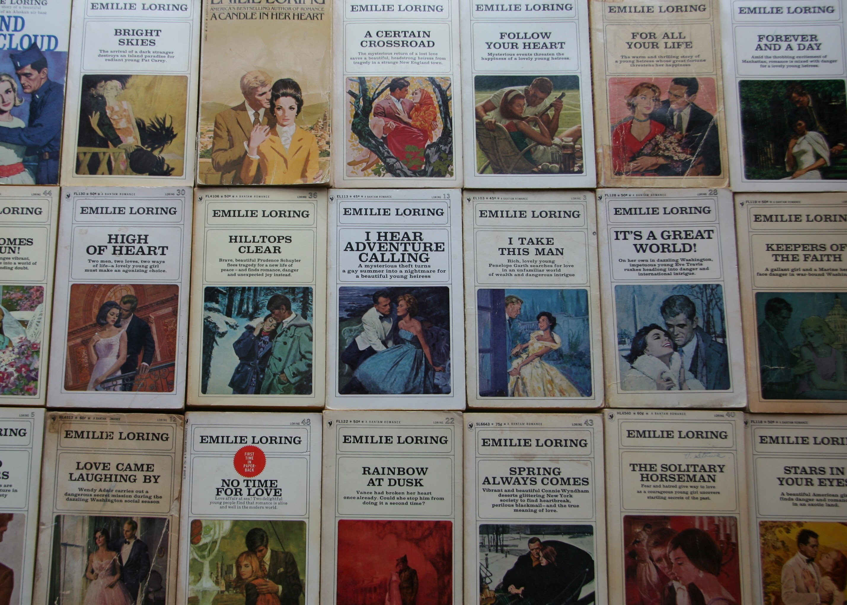 Vintage Emilie Loring Paperback Books Romance Novels Reading Copies |…