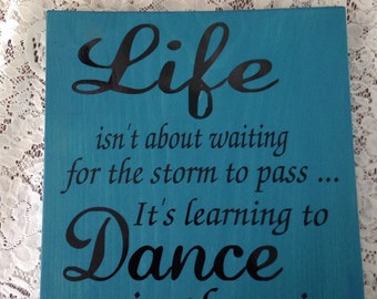 Life and dance quote