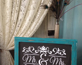 Mr. And Mrs. Sign