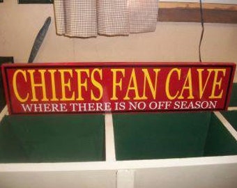 Kansas City Chiefs Fans enjoy this customized wooden sign. Nfl gift sports football