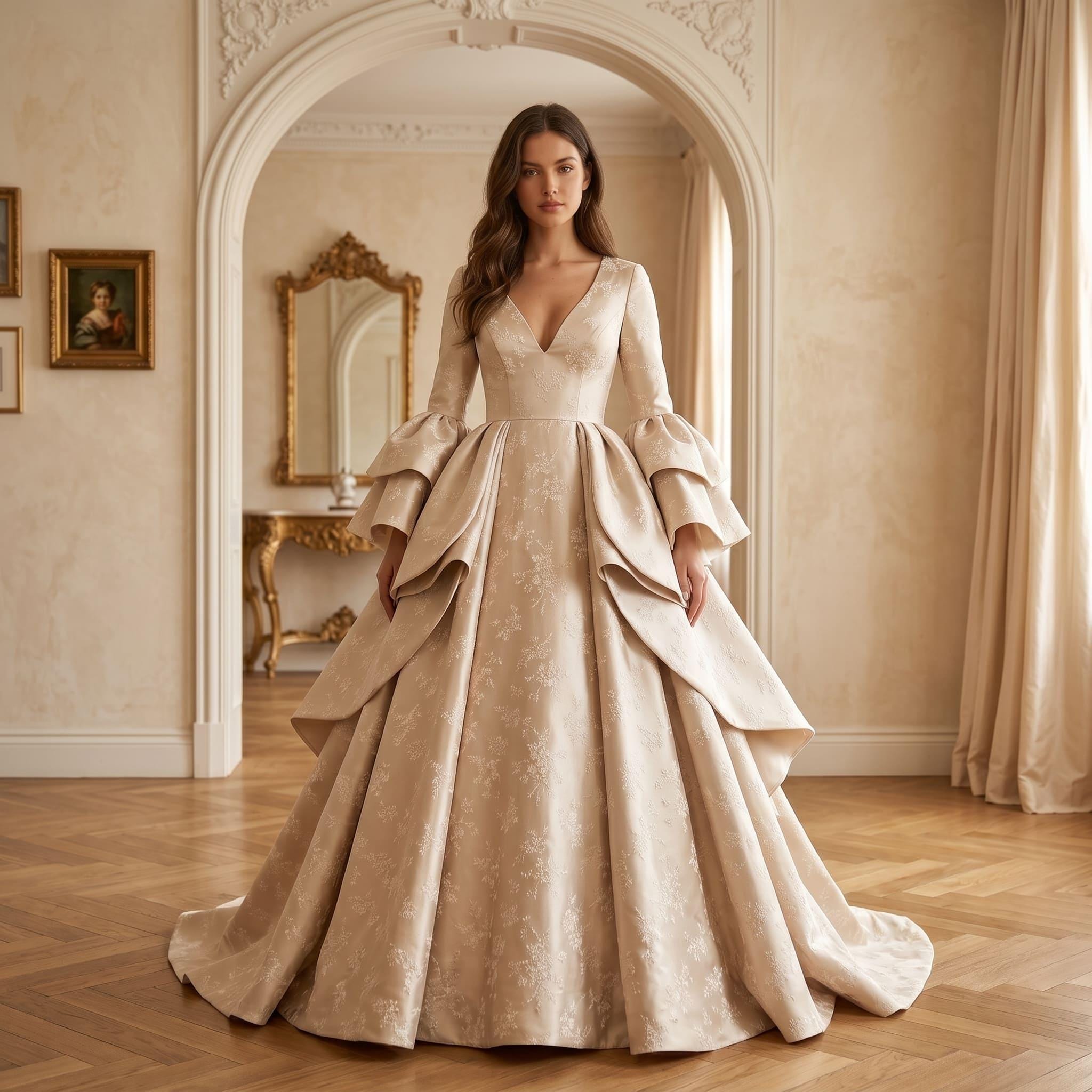 bridal shower dress for curvy bride Plus Size Rental Period:8 Days