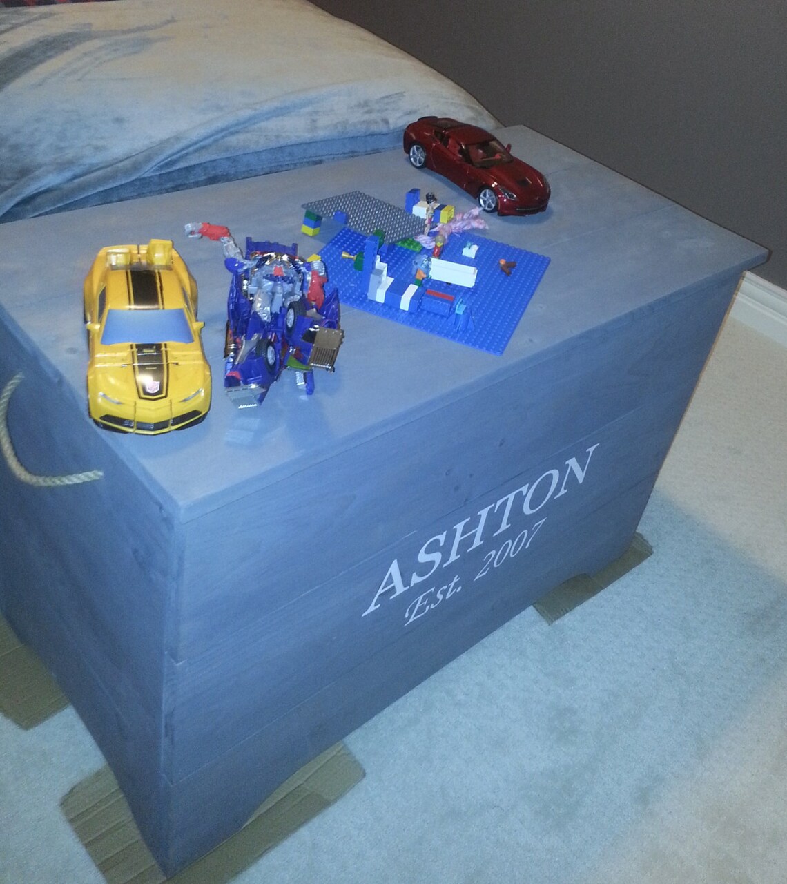 These Hand Build Custom Toy Boxes Can Be Done in Any Color of Etsy