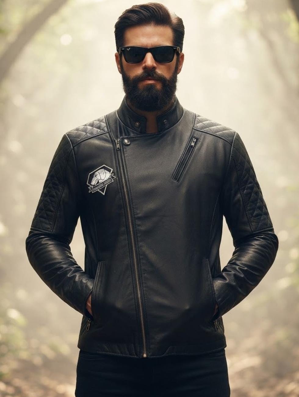 Diamond Dogs Leather Jacket - Etsy
