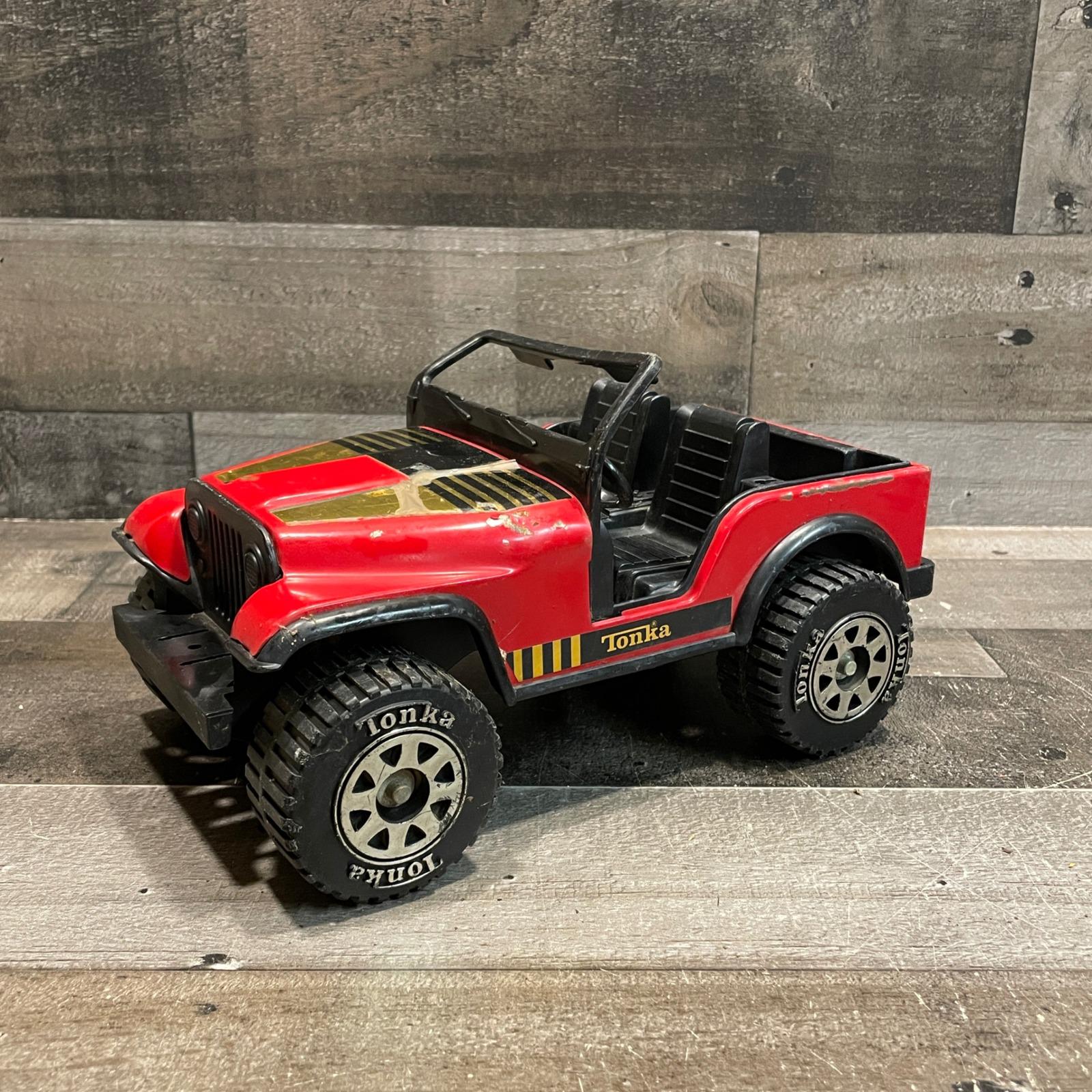 Red Tonka Jeep - Etsy Canada