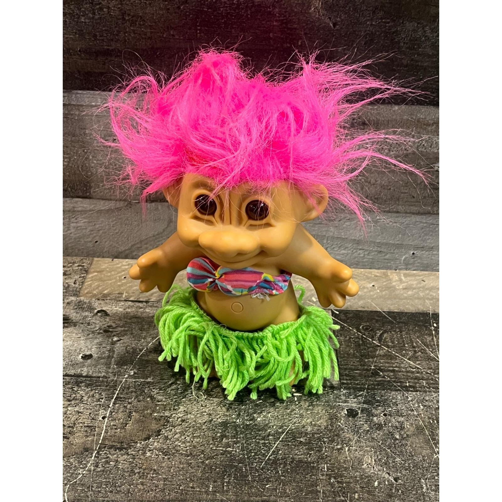 Hula Skirt Troll - Etsy