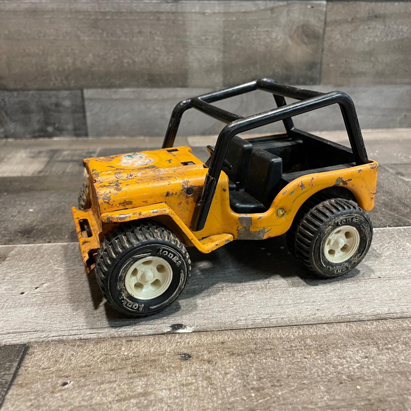 Tonka Yellow Jeep - Etsy