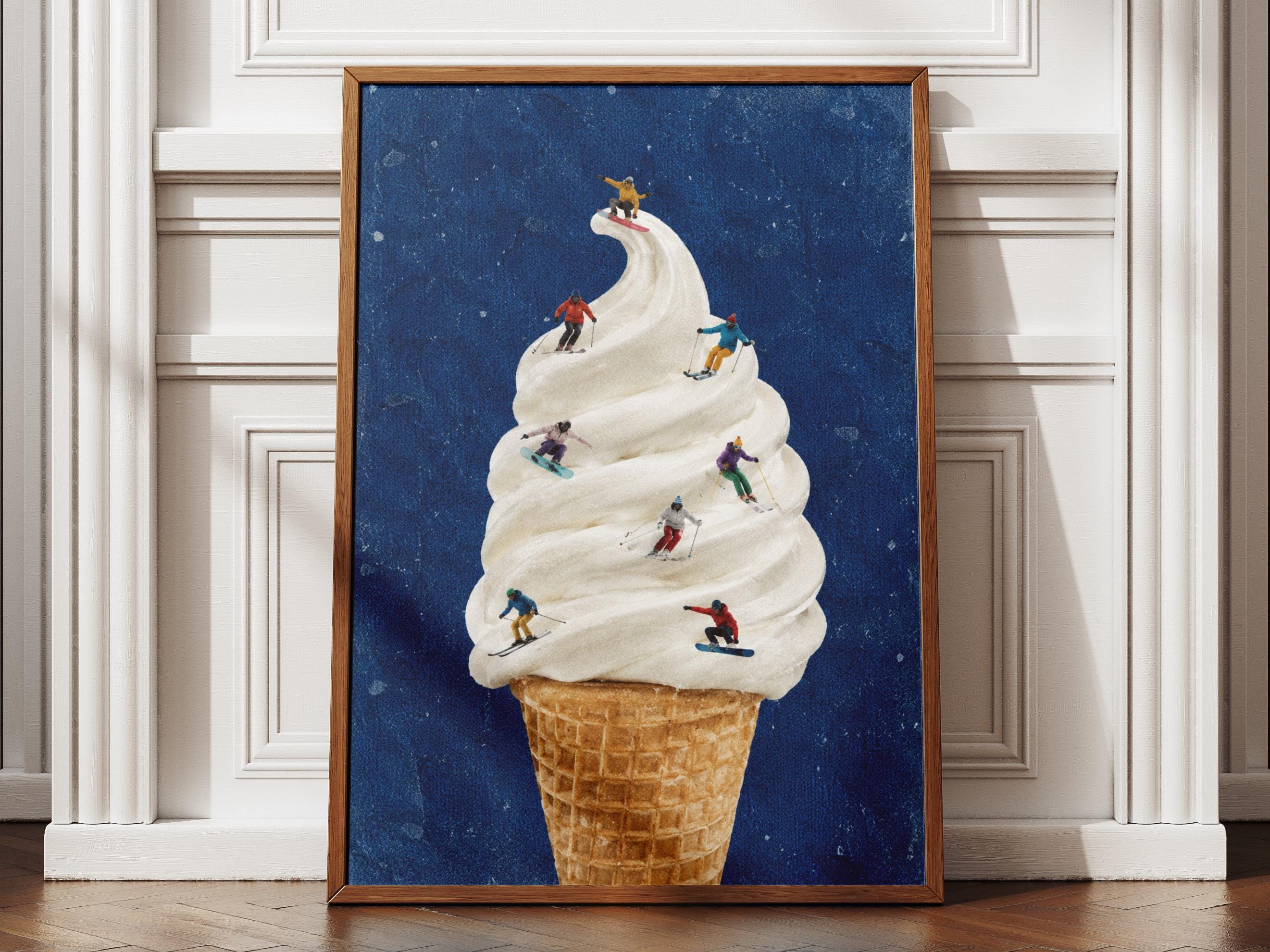 Ice Cream Wall Art - Etsy